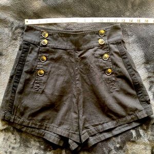 BRAND NEW: Burning Torch High Waisted Sailor Shorts
